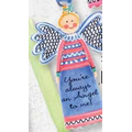 You're Always An Angel To Me Angel Keepsake Ornament w/"Sister" Heart Charm